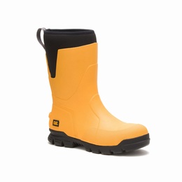 Caterpillar Stormers Steel Toe Work Férfi Bakancs Sárga, HU-C016